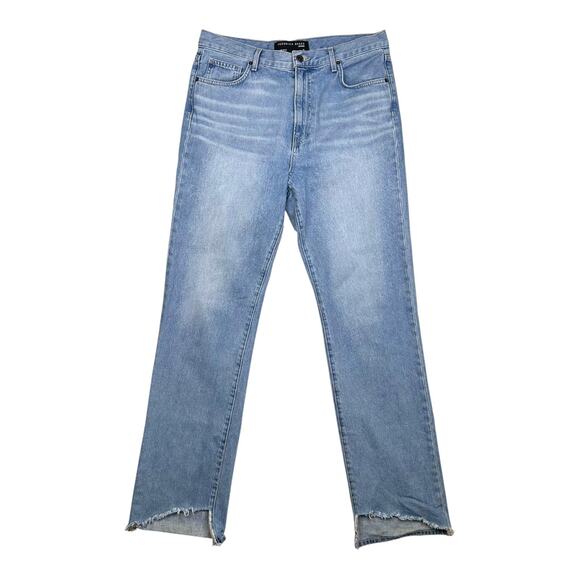 Veronica Beard Denim - Veronica Beard Jeans Womens 31 Dylan Full Length Straight High Rise Sunset Pier